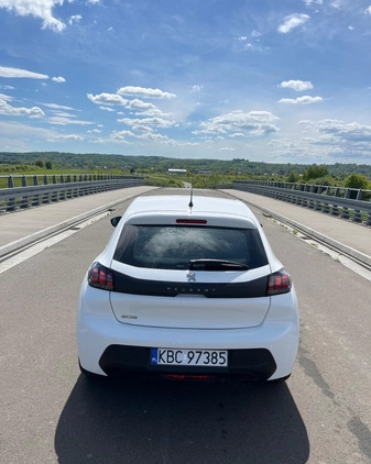 Peugeot 208 cena 59999 przebieg: 12800, rok produkcji 2022 z Kraków małe 781